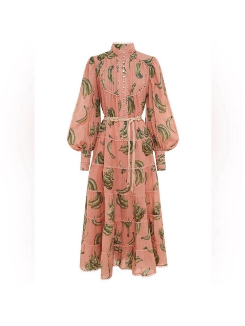 Alemais Bananarama Belted Midi Dress US Size 2